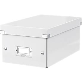 ® DVD-Archivbox Click + Store, bis max. 44 DVDs, Karton, Etikettenhalter