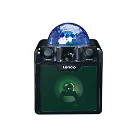 Lenco BTC-055 - Party-Soundsystem - tragbar - kabellos - Bluetooth - 8 Watt
