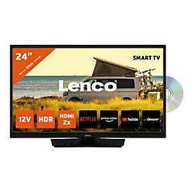 Lenco DVL-2483BK - 61 cm (24") Diagonalklasse LCD-TV mit LED-Hintergrundbeleuchtung - Smart TV - Linux - 720p 1366 x 768