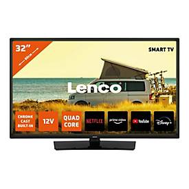 Lenco LED-3263BK - 81 cm (32") Diagonalklasse LCD-TV mit LED-Hintergrundbeleuchtung - Smart TV - Android TV - 720p 1366 