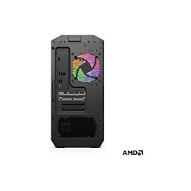 Lenovo LOQ 26ADR10 91DF - Tower - Ryzen 7 8745HX / 3.6 GHz - RAM 16 GB - SSD 1 TB - NVMe - GeForce RTX 5060 - 1GbE, Bluetooth 5.2, Wi-Fi 6 - WLAN: 802.11a/b/g/n/ac/ax, Bluetooth 5.2 - Win 11 Home - Monitor: keiner - luna grau (vorderer Rahmen)