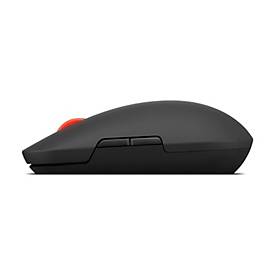 Lenovo Pro Plus 6050 - Maus - Multi-Mode - optisch - 6 Tasten - kabellos - Bluetooth 5.3, 2.4 GHz - kabelloser Empfänger (USB)