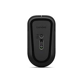 Lenovo Pro Plus 6050 - Maus - Multi-Mode - optisch - 6 Tasten - kabellos - Bluetooth 5.3, 2.4 GHz - kabelloser Empfänger (USB)