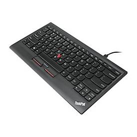 Image of Lenovo ThinkPad Compact USB Keyboard with TrackPoint - Tastatur - Schweiz