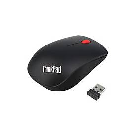 Lenovo ThinkPad Essential Wireless Mouse - Maus - optisch - 3 Tasten - kabellos - 2.4 GHz - kabelloser Empfänger (USB)