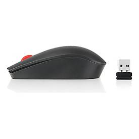 Lenovo ThinkPad Essential Wireless Mouse - Maus - optisch - 3 Tasten - kabellos - 2.4 GHz - kabelloser Empfänger (USB)
