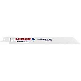 LENOX Säbelsägeblatt 818R, HSS-Bi-Metall, L 203 mm x B 19 mm, TPI 18, T2 Technology, 5 Stück
