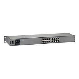 LevelOne FEP-1601W120 - Switch - 16 x 10/100 (PoE+) - Desktop, an Rack montierbar - PoE+ (112 W)