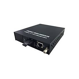 LevelOne FVM-1220 - Medienkonverter - 100Mb LAN - 10Base-T, 100Base-FX, 100Base-TX - RJ-45 / SC Single-Modus - bis zu 20