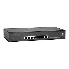 LevelOne GEP-0812 - Switch - 8 Anschlüsse - an Rack montierbar