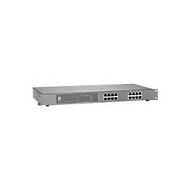 LevelOne GEP-1622 - Switch - 16 Anschlüsse - unmanaged - an Rack montierbar