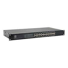 LevelOne GEP-2421W150 - Switch - 24 x 10/100/1000 (PoE) - an Rack montierbar - PoE+ (150 W)