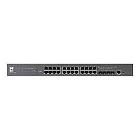 LevelOne GTP-2871 - Switch - 28 Anschlüsse - managed - an Rack montierbar