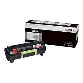 Lexmark 500HA - Hohe Ergiebigkeit - Schwarz