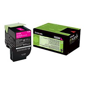 Lexmark 702M - Magenta - original - Tonerpatrone - LCCP, LRP