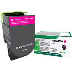 Lexmark 71B20M0 Toner magenta, original