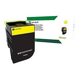 Lexmark 802HY - Hohe Ergiebigkeit - Gelb - original - Tonerpatrone - LCCP, LRP