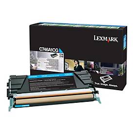 Lexmark - Cyan - Original - Tonerpatrone LCCP, LRP - für Lexmark C746dn, C746dtn, C746n, C748de, C748dte, C748e