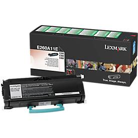 Lexmark E260A11E Toner schwarz, original