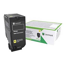 Lexmark - Gelb - original - Tonerpatrone - LCCP, Lexmark Corporate
