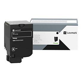 Lexmark - Schwarz - original - Tonerpatrone LCCP - für Lexmark CS730de, CS735de, CX730de