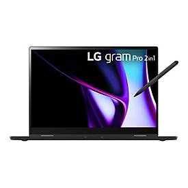 LG gram Pro 16T90SP-K.AP78G - Flip-Design - Intel Core Ultra 7 155H / 1.4 GHz - Win 11 Pro - Intel Arc Graphics - 16 GB 