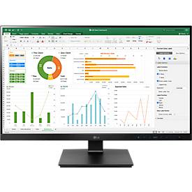 LG IPS Business Monitor 27BN65YP-B, 27 Zoll, 16:9, 1.920x1.080 Pixel, 75 Hz, DVI, HDMI, DisplayPort, schwarz