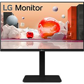 LG IPS-Monitor 24BA550-B, 23,8" (60,4 cm), 1920 x 1080 Full HD, HDMI/USB/DisplayPort, höhenverstell-, neig- und drehbar, schwarz