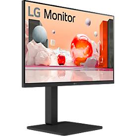 LG IPS-Monitor 24BA550-B, 23,8' (60,4 cm), 1920 x 1080 Full HD, HDMI/USB/DisplayPort, höhenverstell-, neig- und drehbar, schwarz