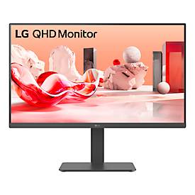 LG IPS-Monitor 27BA54QB-B, 27”, 2560 x 1440 WQHD, HDMI/USB/DisplayPort, höhenverstell-, neig-, schwenk- und drehbar, schwarz