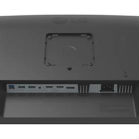 LG IPS-Monitor 27BA54QB-B, 27”, 2560 x 1440 WQHD, HDMI/USB/DisplayPort, höhenverstell-, neig-, schwenk- und drehbar, schwarz