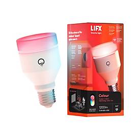 Image of LIFX Colour - LED-Lampe - Form: A60 - E27 - 11.5 W - Multicolor/warm- bis kaltweißes Licht - 1500-9000 K - weiß