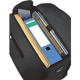 LIGHTPAK® Pilotenkoffer The Flight, mit Tragegriff, 1 Fach, Polyester, schwarz