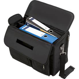 LIGHTPAK® Pilotenkoffer The Flight, mit Tragegriff, 1 Fach, Polyester, schwarz