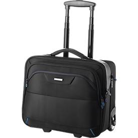 LIGHTPAK Trolley BRAVO 1 Executive Line, mit Tragegriff und Rollen, Nylon, schwarz