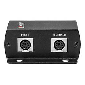 Lindy 100m PS/2 KM Cat.5e/6 Extender - Sender und Empfänger