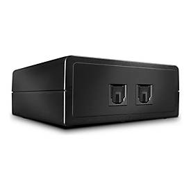 Lindy 2 Port Automatic Optical Audio Switch - Audio-Switch