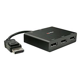 Image of Lindy 3 Port DisplayPort 1.2 MST Hub - Video-/Audio-Splitter - 3 x DisplayPort - Desktop