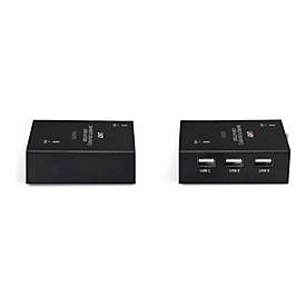 Lindy 300m Fibre Optic DisplayPort 1.2 & USB KVM Extender