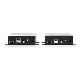 Lindy 300m Fibre Optic HDMI 18G & USB KVM Extender