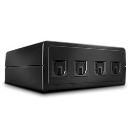 Lindy 4 Port Automatic Optical Audio Switch - Audio-Switch