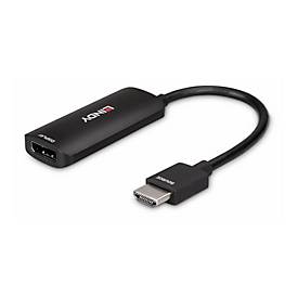 Lindy Adapterkabel - HDMI männlich zu DisplayPort, Mikro-USB Typ B (nur Strom)