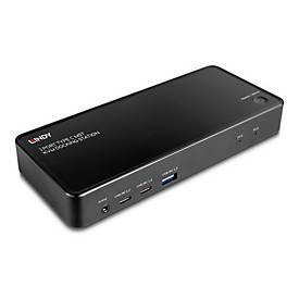 LINDY - Dockingstation - USB-C 3.2 - HDMI, DP - 1GbE