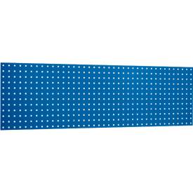 Lochplatte, zur Montage, 1486 x 457 mm, enzianblau RAL 5010