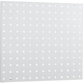 Lochplatte, zur Montage, 495 x 457 mm, lichtgrau RAL 7035