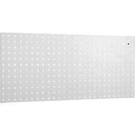 Lochplatte, zur Montage, 991 x 457 mm, lichtgrau RAL 7035