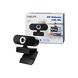 LogiLink HD USB Webcam with Microphone - Webcam