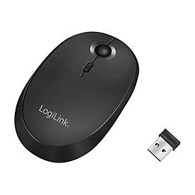 LogiLink - Maus - optisch - kabellos - 2.4 GHz, Bluetooth 4.0 - kabelloser Empfänger (USB)