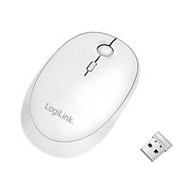 LogiLink - Maus - optisch - kabellos - 2.4 GHz, Bluetooth 4.0 - kabelloser Empfänger (USB)