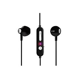 LogiLink - Ohrhörer mit Mikrofon - im Ohr - Bluetooth - kabellos - Schwarz